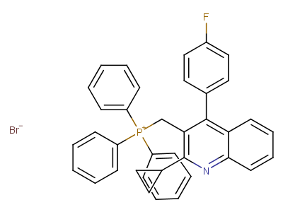 ((2-Cyclopropyl-4-(4-fluorophenyl)quinolin-3-yl)methyl)triphenylphosphonium bromide-97%,CAS NUMBER-154057-58-6