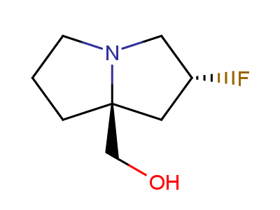 ((2R,7aS)-2-Fluorohexahydro-1H-pyrrolizin-7a-yl)methanol-97%,CAS NUMBER-2097518-76-6