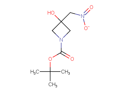 tert-butyl 3-hydroxy-3-(nitromethyl)azetidine-1-carboxylate-97%,CAS NUMBER-1008526-70-2