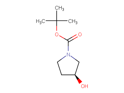 tert-butyl (3S)-3-hydroxypyrrolidine-1-carboxylate-97%,CAS NUMBER-101469-92-5