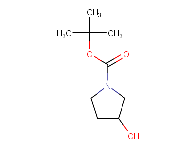 tert-butyl 3-hydroxypyrrolidine-1-carboxylate-97%,CAS NUMBER-103057-44-9