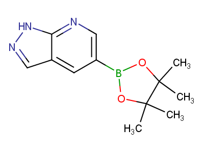 5-(tetramethyl-1,3,2-dioxaborolan-2-yl)-1H-pyrazolo[3,4-b]pyridine-97%,CAS NUMBER-1093819-50-1