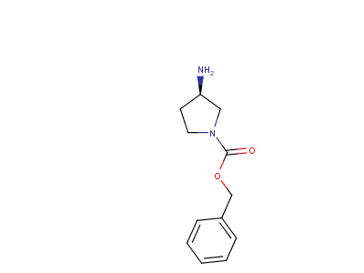 benzyl (3R)-3-aminopyrrolidine-1-carboxylate-97%,CAS NUMBER-122536-73-6