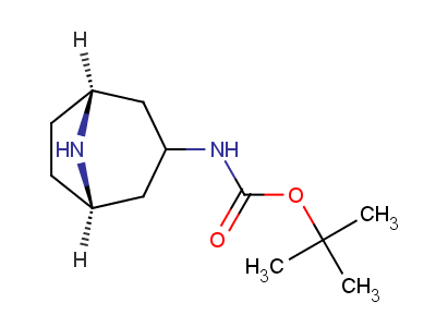 tert-butyl N-[endo-8-azabicyclo[3.2.1]octan-3-yl]carbamate-97%,CAS NUMBER-132234-69-6