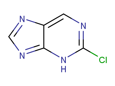 2-chloro-9H-purine-97%,CAS NUMBER-1681-15-8