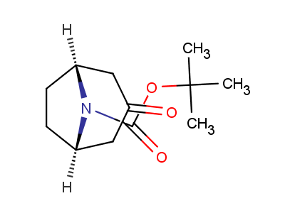 tert-butyl 3-oxo-8-azabicyclo[3.2.1]octane-8-carboxylate-97%,CAS NUMBER-185099-67-6