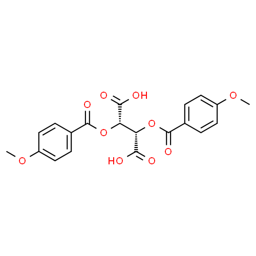 (+)-Di-p-anisoyl-D-tartaric acid-97%,CAS NUMBER-191605-10-4