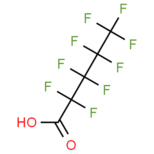 Perfluoropentanoic acid, 97%, CAS NUMBER:2706-90-3