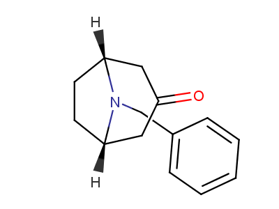 8-benzyl-8-azabicyclo[3.2.1]octan-3-one-97%,CAS NUMBER-28957-72-4
