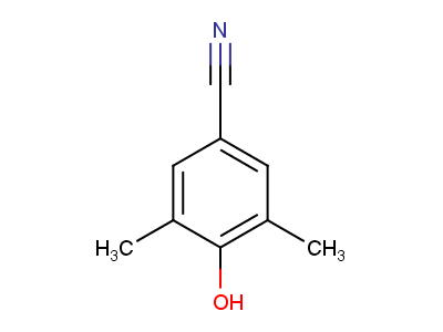 4-hydroxy-3,5-dimethylbenzonitrile-97%,CAS NUMBER-4198-90-7