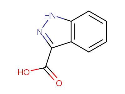 1H-indazole-3-carboxylic acid-97%,CAS NUMBER-4498-67-3