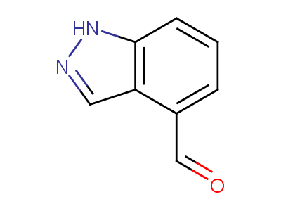 1H-indazole-4-carbaldehyde-97%,CAS NUMBER-669050-70-8