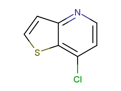 7-chlorothieno[3,2-b]pyridine-97%,CAS NUMBER-69627-03-8