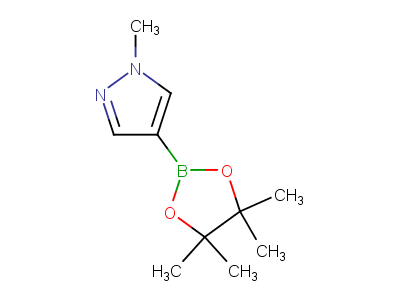 1-methyl-4-(4,4,5,5-tetramethyl-1,3,2-dioxaborolan-2-yl)-1H-pyrazole-97%,CAS NUMBER-761446-44-0