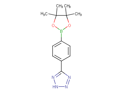 4-(1h-tetrazol-5-yl)benzene-1-boronic acid pinacol ester-97%,CAS NUMBER-775351-40-1