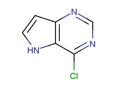 4-chloro-5H-pyrrolo[3,2-d]pyrimidine-97%,CAS NUMBER-84905-80-6