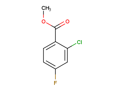methyl 2-chloro-4-fluorobenzoate-97%,CAS NUMBER-85953-29-3