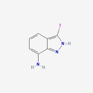 3-iodo-2H-indazol-7-amine CAS 1000340-82-8