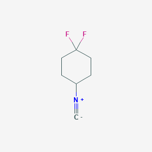 1,1-difluoro-4-isocyanocyclohexane CAS 1000698-98-5