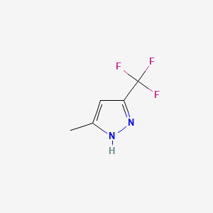 5-methyl-3-(trifluoromethyl)-1H-pyrazole CAS 10010-93-2