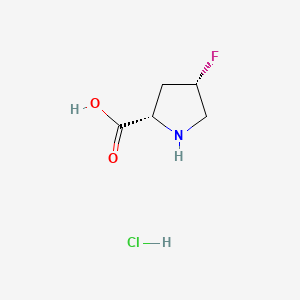 (2S,4S)-4-fluoropyrrolidine-2-carboxylic acid;hydrochloride CAS 1001354-51-3