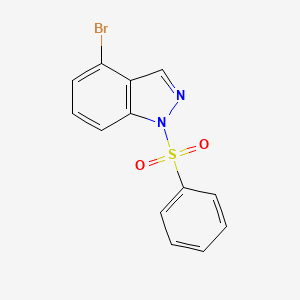 1-(benzenesulfonyl)-4-bromoindazole CAS 1001415-32-2