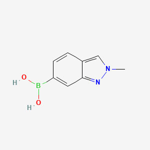 (2-methylindazol-6-yl)boronic acid CAS 1001907-57-8