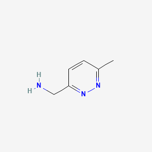 (6-methylpyridazin-3-yl)methanamine CAS 1004972-49-9
