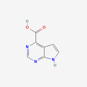 7H-pyrrolo[2,3-d]pyrimidine-4-carboxylic acid CAS 1005206-17-6