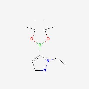 1-ethyl-5-(4,4,5,5-tetramethyl-1,3,2-dioxaborolan-2-yl)pyrazole CAS 1007110-53-3