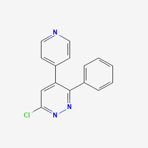 6-chloro-3-phenyl-4-pyridin-4-ylpyridazine CAS 1007554-45-1
