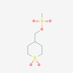 (1,1-dioxothian-4-yl)methyl methanesulfonate CAS 1010836-46-0