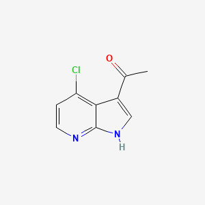 1-(4-chloro-1H-pyrrolo[2,3-b]pyridin-3-yl)ethanone CAS 1011711-52-6