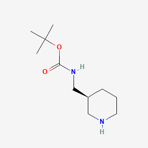 tert-butyl N-[[(3S)-piperidin-3-yl]methyl]carbamate CAS 1016167-99-9