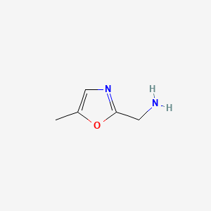 (5-methyl-1,3-oxazol-2-yl)methanamine CAS 1017228-56-6