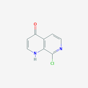 8-chloro-1H-1,7-naphthyridin-4-one CAS 1018812-91-3
