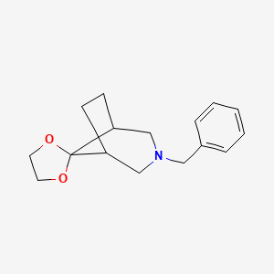 3'-benzylspiro[1,3-dioxolane-2,8'-3-azabicyclo[3.2.1]octane] CAS 1019208-04-8