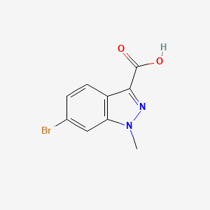 6-bromo-1-methylindazole-3-carboxylic acid CAS 1021859-29-9