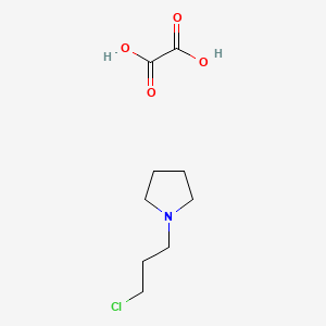 1-(3-chloropropyl)pyrrolidine;oxalic acid CAS 1022112-22-6
