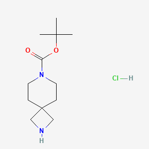 tert-butyl 2,7-diazaspiro[3.5]nonane-7-carboxylate;hydrochloride CAS 1023301-84-9