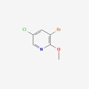 3-bromo-5-chloro-2-methoxypyridine CAS 102830-75-1
