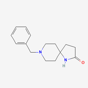 8-benzyl-1,8-diazaspiro[4.5]decan-2-one CAS 1031928-36-5