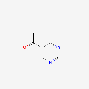 1-pyrimidin-5-ylethanone CAS 10325-70-9