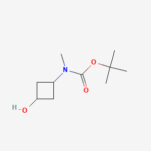 tert-butyl N-(3-hydroxycyclobutyl)-N-methylcarbamate CAS 1033718-20-5
