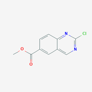 methyl 2-chloroquinazoline-6-carboxylate CAS 1036755-96-0