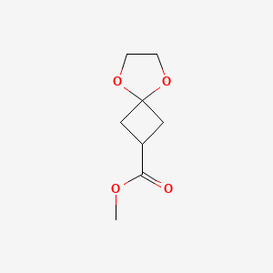 methyl 5,8-dioxaspiro[3.4]octane-2-carboxylate CAS 1037175-81-7