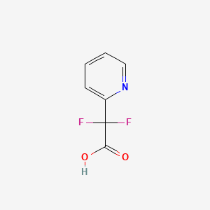 2,2-difluoro-2-pyridin-2-ylacetic acid CAS 1039621-73-2