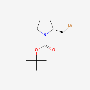 tert-butyl (2R)-2-(bromomethyl)pyrrolidine-1-carboxylate CAS 1039826-29-3