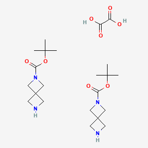 bis(tert-butyl 2,6-diazaspiro[3.3]heptane-2-carboxylate);oxalic acid CAS 1041026-71-4