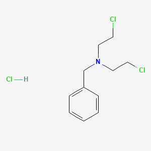 N-benzyl-2-chloro-N-(2-chloroethyl)ethanamine;hydrochloride CAS 10429-82-0